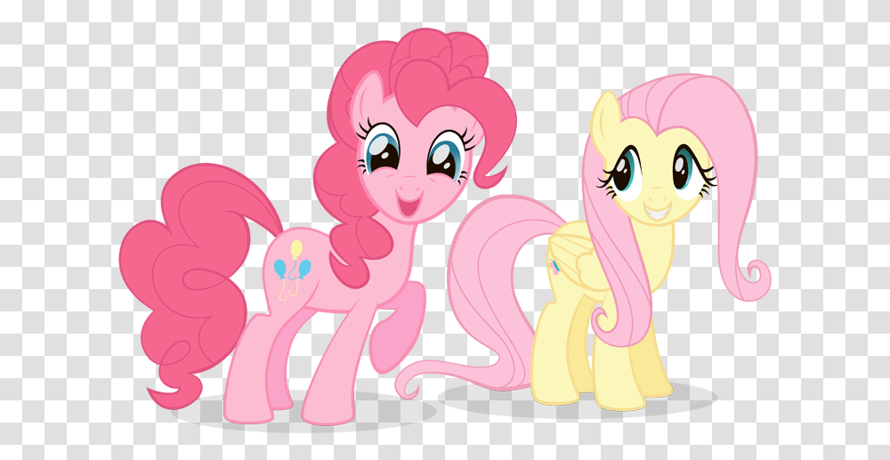 Pinkie Pie And Fluttershy, Cupid, Toy Transparent Png