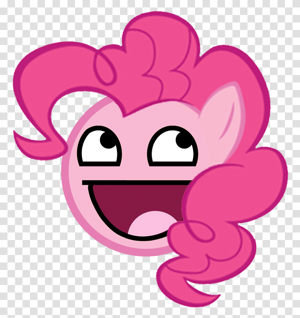 Pinkie Pie Awesome Face, Heart, Cupid, Purple Transparent Png