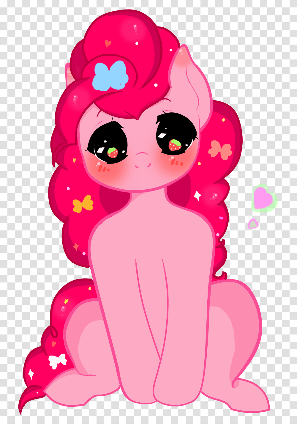 Pinkie Pie By 8bitoctopus Cartoon, Graphics, Heart Transparent Png