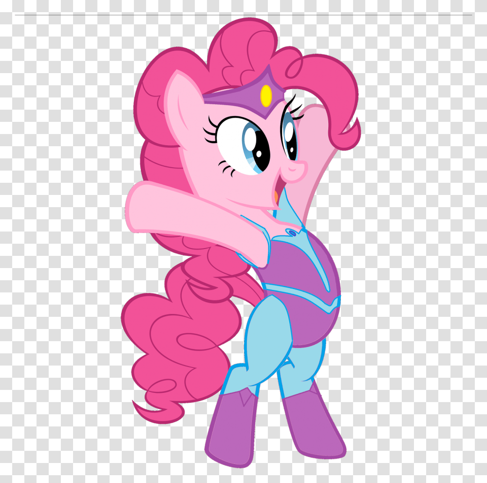 Pinkie Pie My Little Pony Pony Standing Up Mlp, Purple, Toy Transparent Png