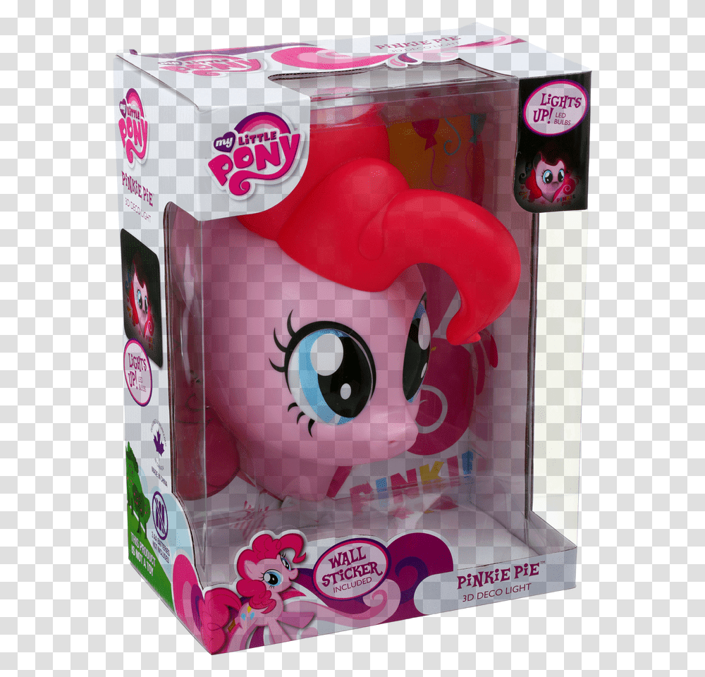 Pinkie Pie Night Light Meservtngcforg My Little Pony Friendship, Tin, Can, Poster, Advertisement Transparent Png