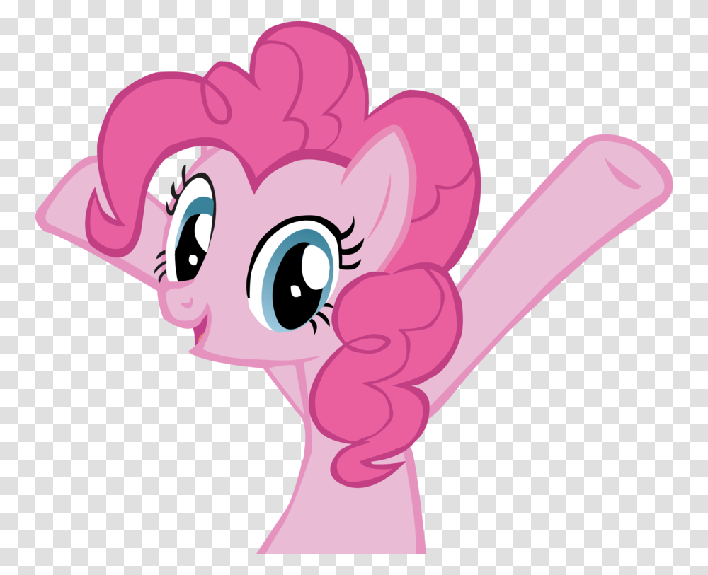 Pinkie Pie Party Image, Purple, Heart, Sweets Transparent Png