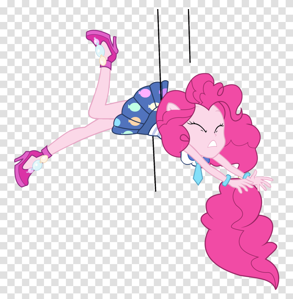Pinkie Pie, Person, Acrobatic, Leisure Activities, Drawing Transparent Png