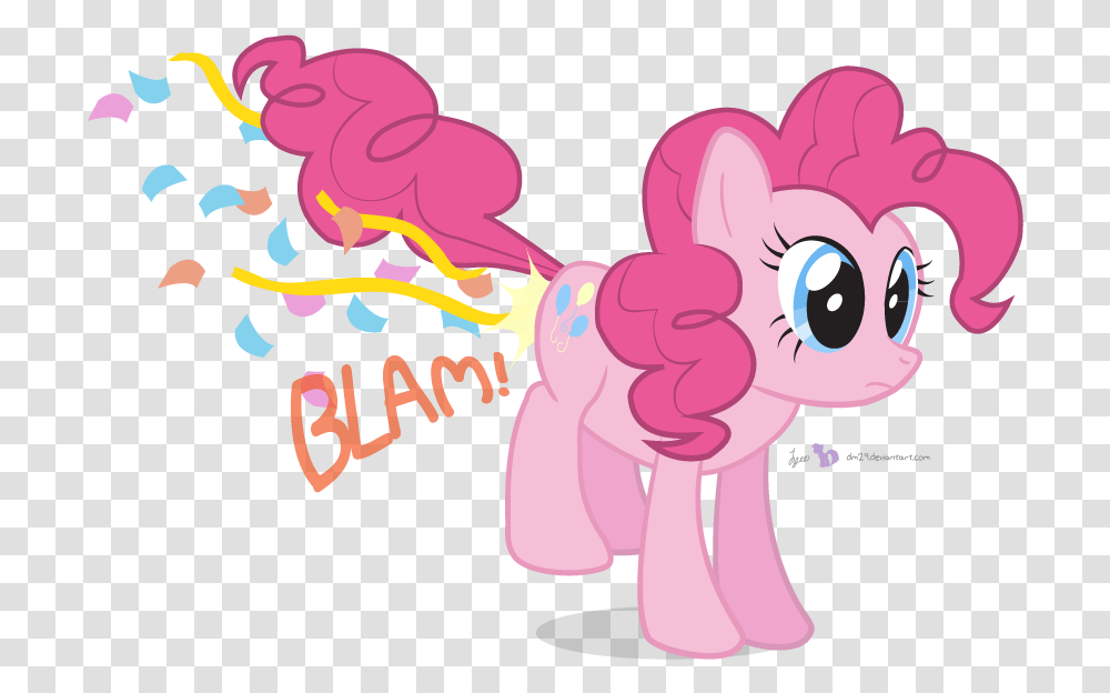 Pinkie Pie Rarity Pony Twilight Sparkle Derpy Hooves Pinkie Pie Fart Confetti, Purple, Animal Transparent Png