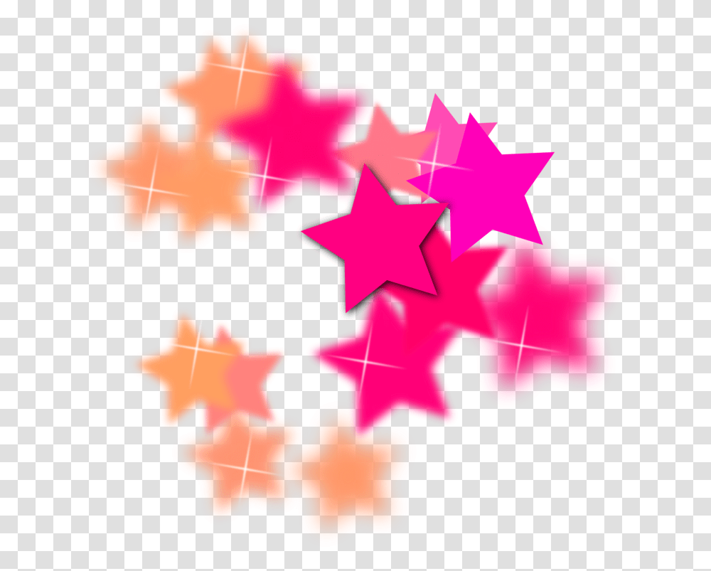 Pinkleafpetal Stars Design, Plant, Star Symbol Transparent Png