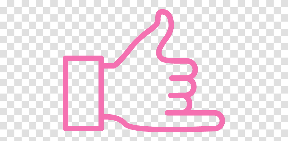 Pinklineclip Art Emoji Mano Para Colorear, Label Transparent Png