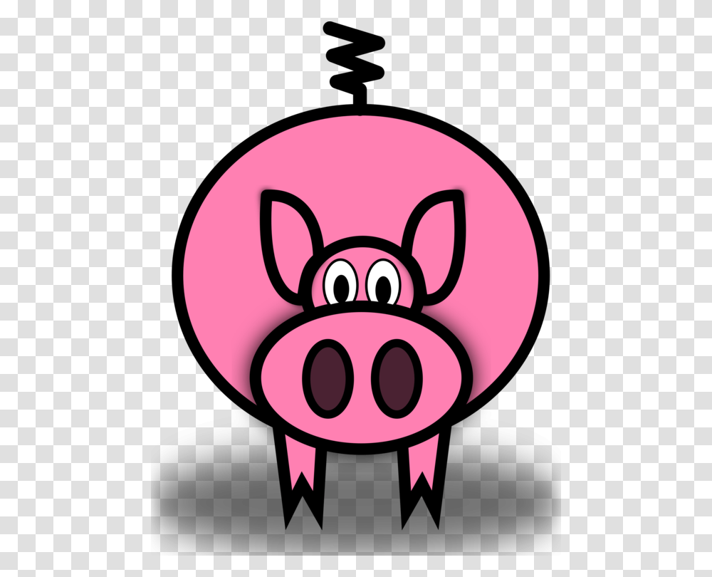 Pinkpigsnout Pig Clip Art, Animal, Food, Heart Transparent Png