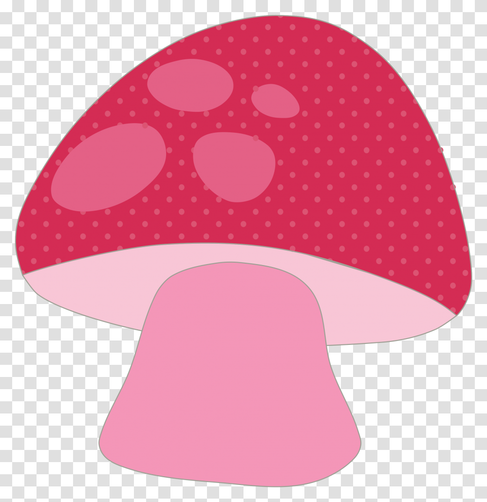 Pinkpolka Dotpetal Clipart Royalty Free Svg Clip Art, Plant, Agaric, Mushroom, Fungus Transparent Png