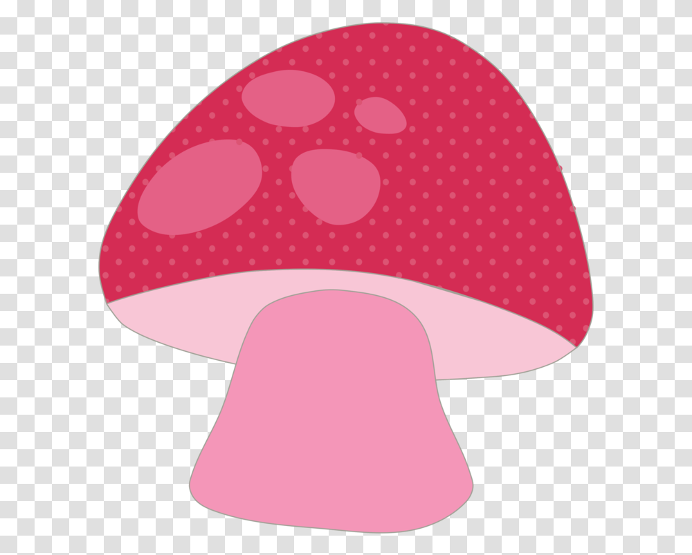 Pinkpolka Dotpetal Mushroom Pink, Plant, Agaric, Fungus, Baseball Cap Transparent Png