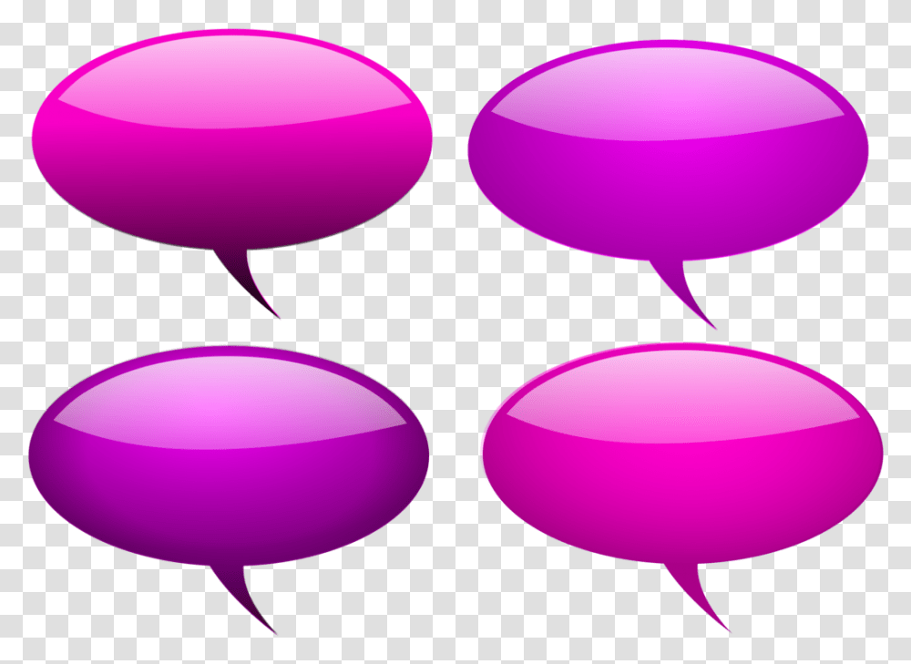 Pinkpurpleballoon 3d Speech Bubble Purple, Lamp, Egg, Food, Easter Egg Transparent Png