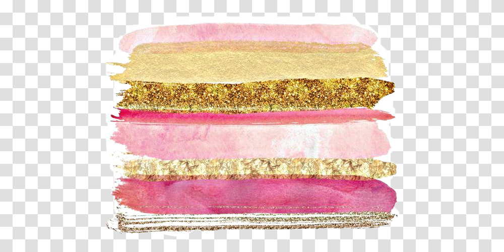 Pinks Gold Glitter Sticker By Kimmy Bird Tasset Decorative, Clothing, Apparel, Rug, Silk Transparent Png