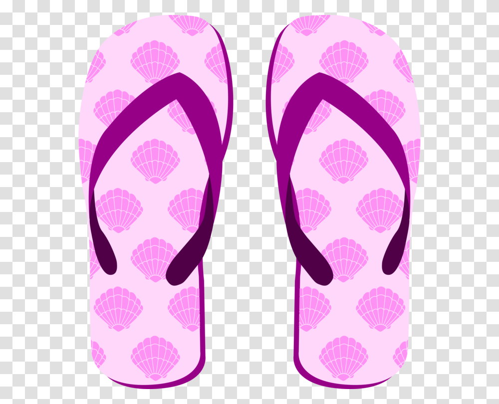 Pinksandalwalking Shoe Purple Flip Flops Clip Art, Apparel, Footwear, Flip-Flop Transparent Png