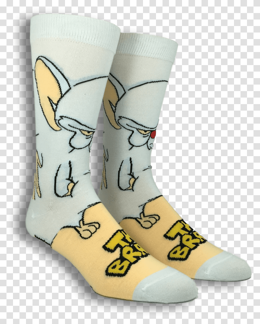 Pinky And The Brain The Brain 360 SocksClass, Apparel, Footwear, Shoe Transparent Png
