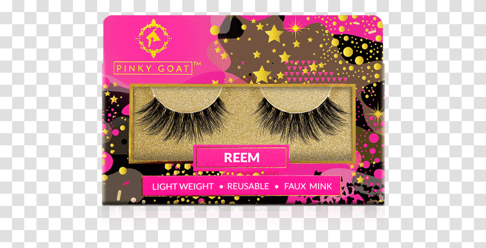 Pinky Goat Reem Lashes, Advertisement, Poster, Paper Transparent Png