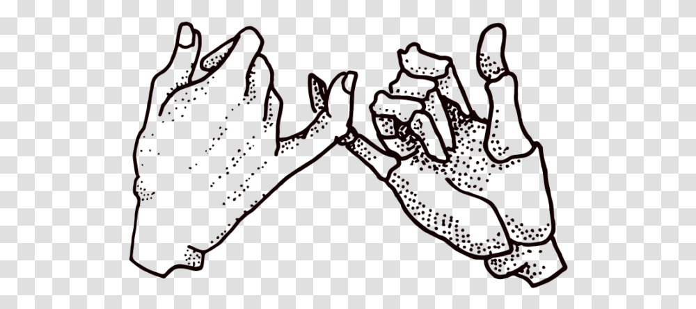 Pinky Promise With Skeleton Hand Skeleton Hand Pinky Promise, Dragon, Skin Transparent Png