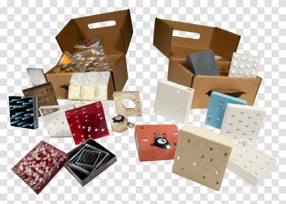 Pinned Paper, Box, Cardboard, Carton Transparent Png