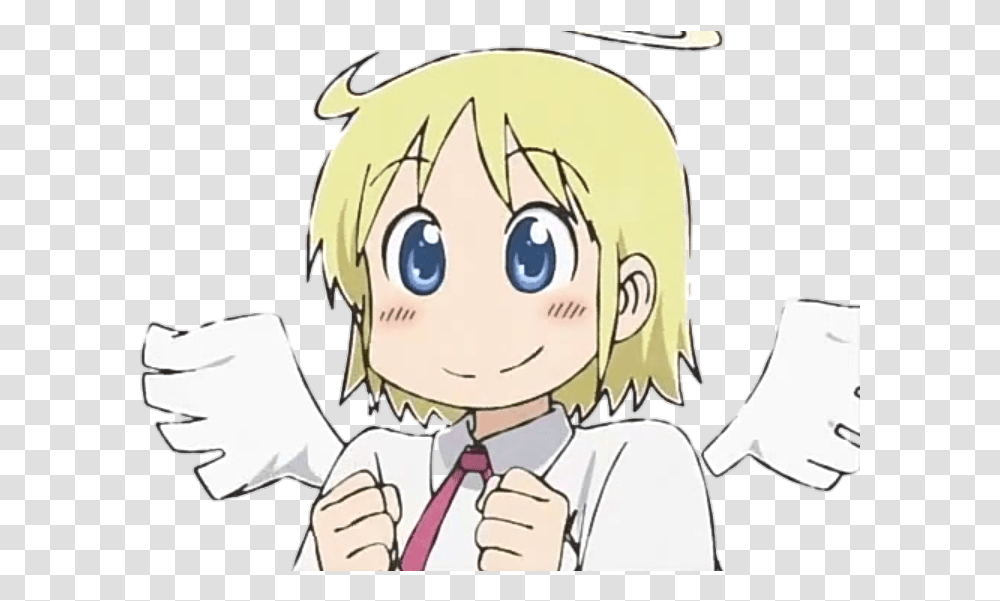 Pino Discord Emoji Nichijou Helvetica Standard, Helmet, Clothing, Apparel, Manga Transparent Png