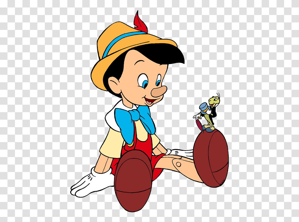 Pinocchio And Jiminy Cricket, Person, Human, Outdoors, Washing Transparent Png