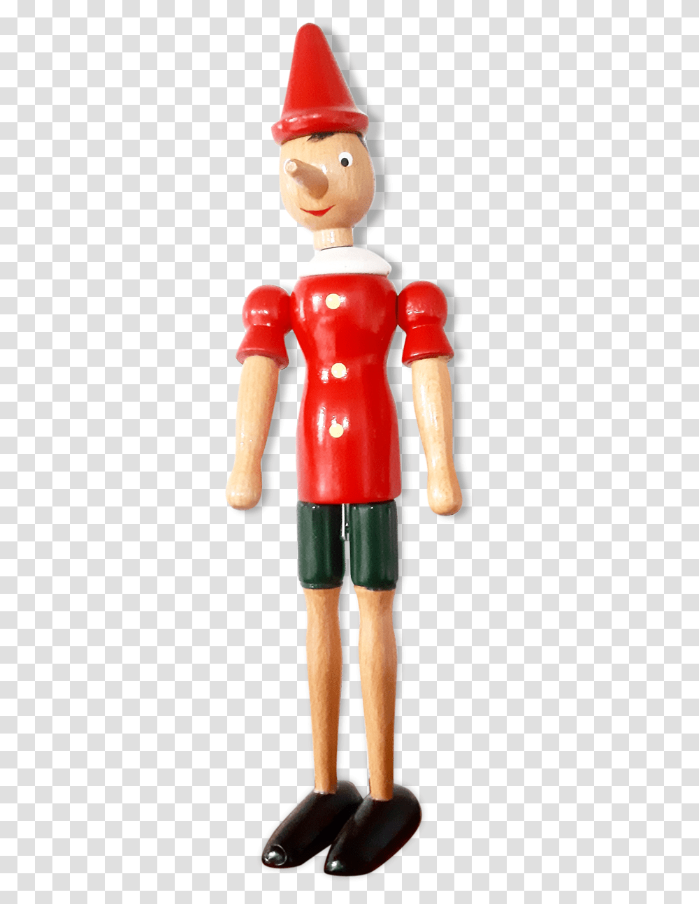 Pinocchio Articulated In Wooden From The 70Src Https Figurine, Toy, Nutcracker, PEZ Dispenser Transparent Png