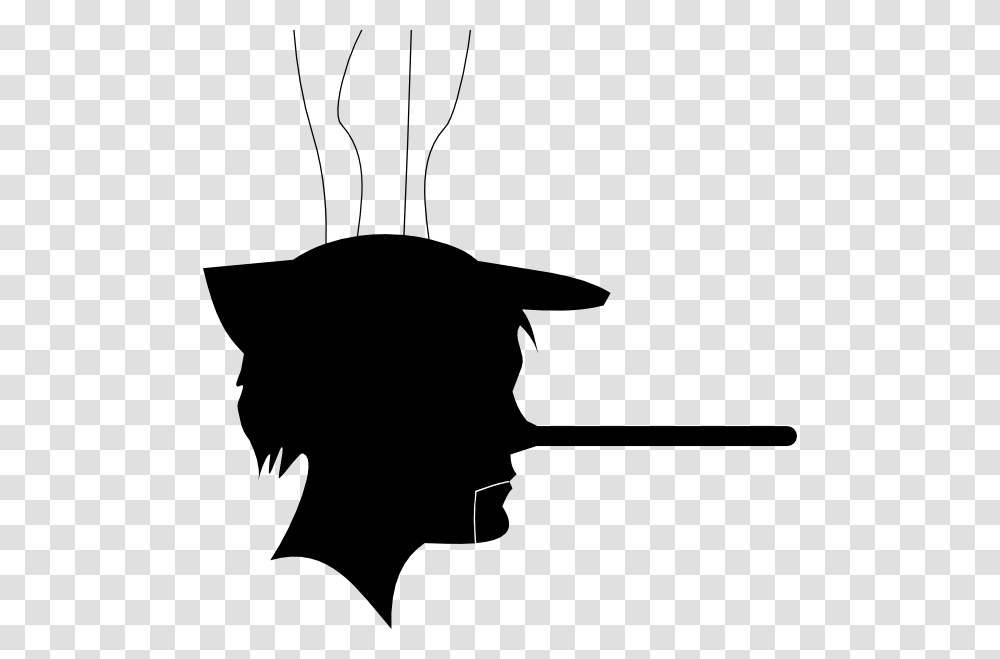 Pinocchio Clip Art, Silhouette, Stencil, Person, Human Transparent Png