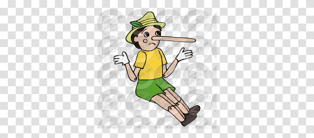 Pinocchio Picture For Classroom Therapy Use, Person, Poster, Advertisement, Flyer Transparent Png