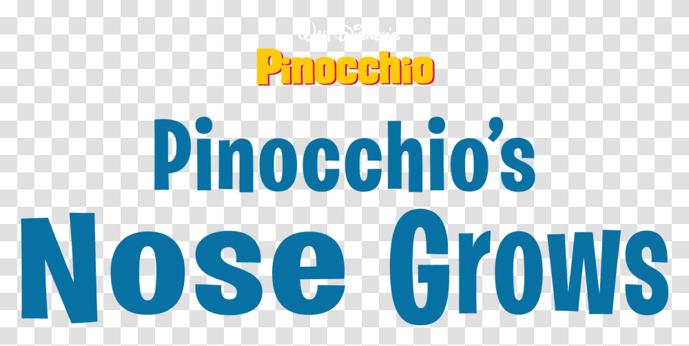 Pinocchio S Nose Grows Electric Blue, Number, Alphabet Transparent Png