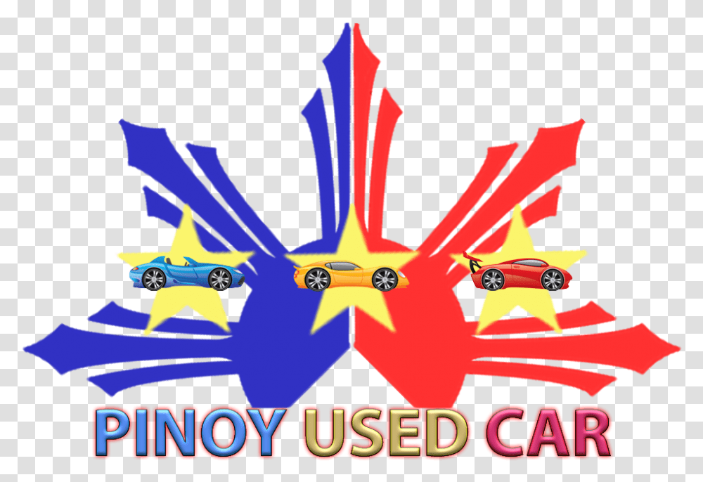 Pinoy Used Cars Tribal Philippine Flag Logo, Poster, Advertisement, Graphics, Art Transparent Png