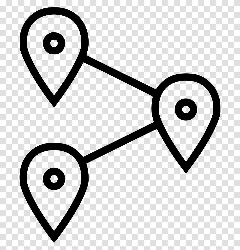 Pins Gps Locations Locate, Scissors, Weapon, Weaponry Transparent Png