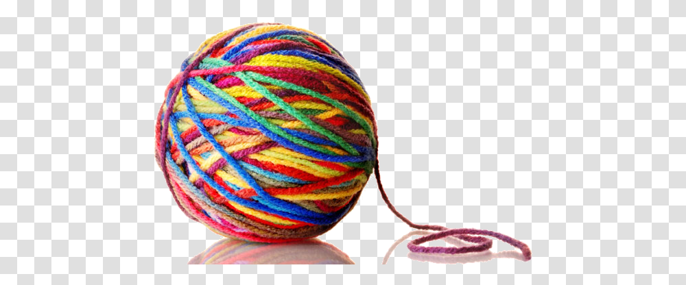 Pins & Needles Knitting Group Unravel Ball Of Yarn, Scarf, Clothing, Apparel, Wool Transparent Png