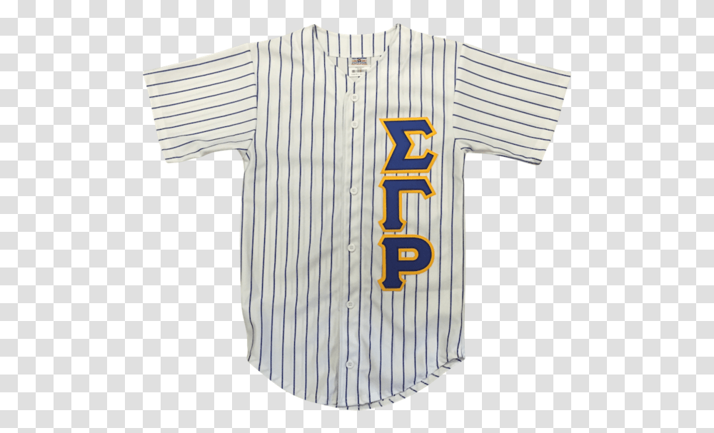 Pinstripe Baseball Uniform 456744 Vippng, Clothing, Apparel, Shirt, Jersey Transparent Png