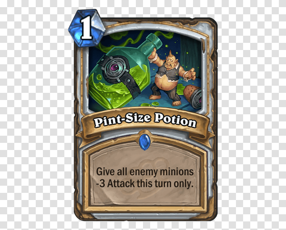 Pint Sized Potion Hearthstone, Person, Human, Overwatch Transparent Png