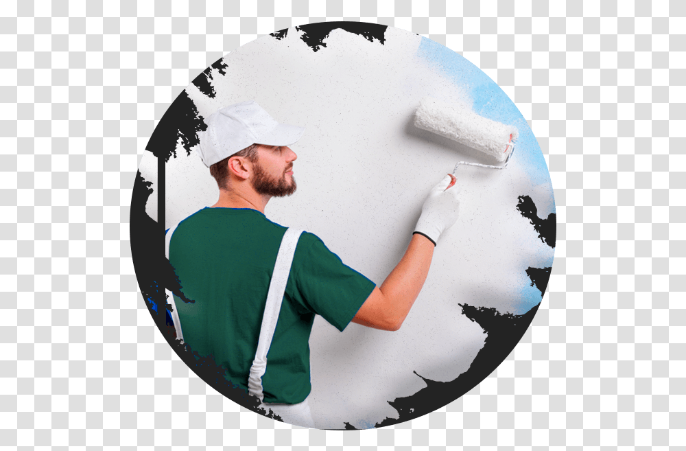 Pintura Residencial Painting Service, Person, Face, Window, Fisheye Transparent Png