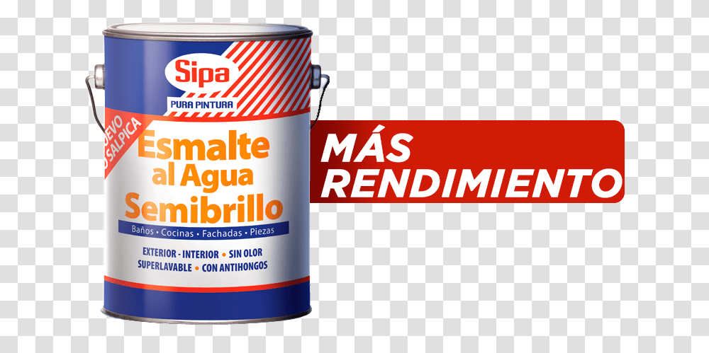 Pintura Sipa, Paint Container, Tin, Can, Beer Transparent Png