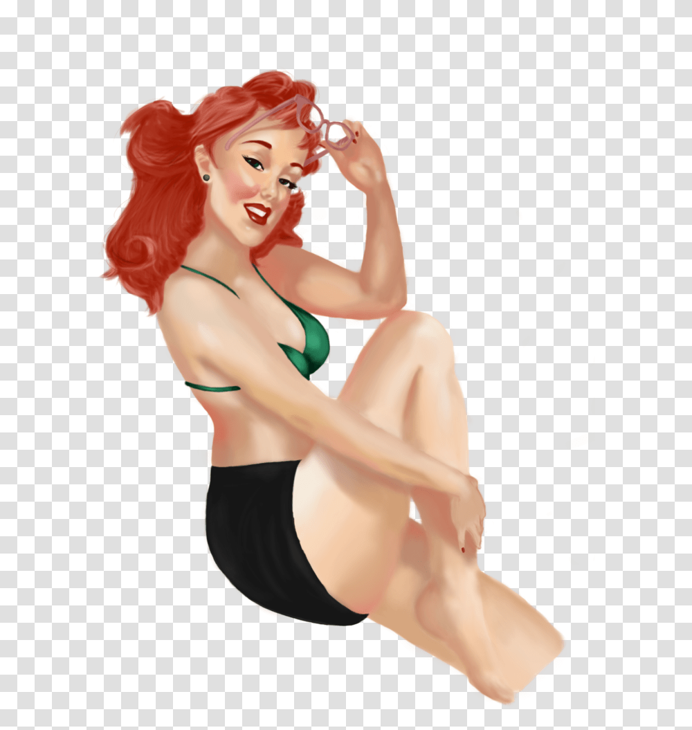 Pinup Girl Vintage Pin Up, Person, Female, Outdoors Transparent Png