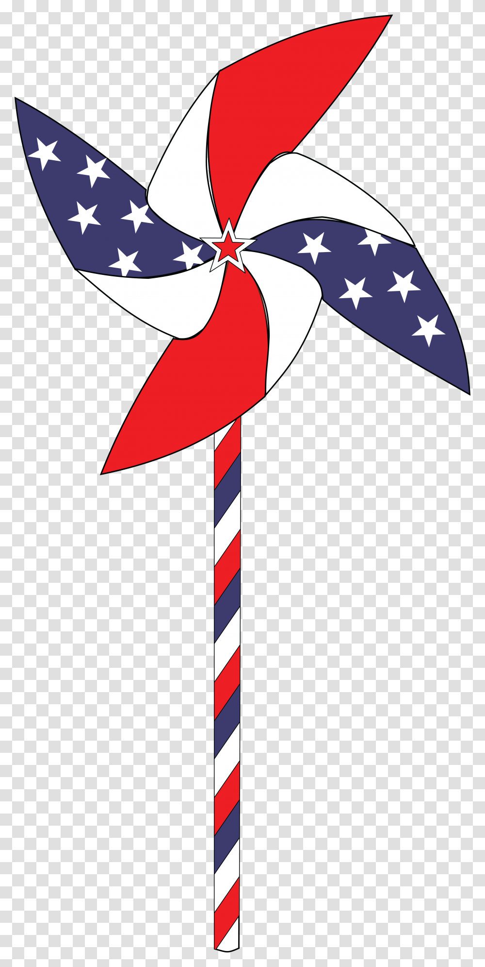 Pinwheel Of July Clip Art Free Cliparts, Flag, American Flag, Star Symbol Transparent Png