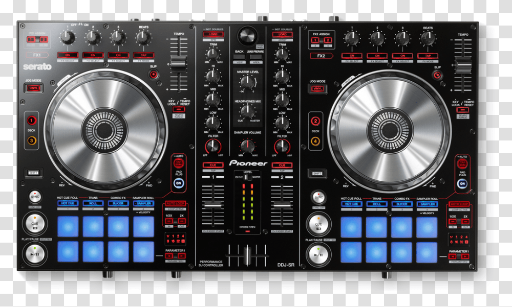 Pioneer Ddj Sr, Electronics, Cd Player, Stereo, Tape Player Transparent Png