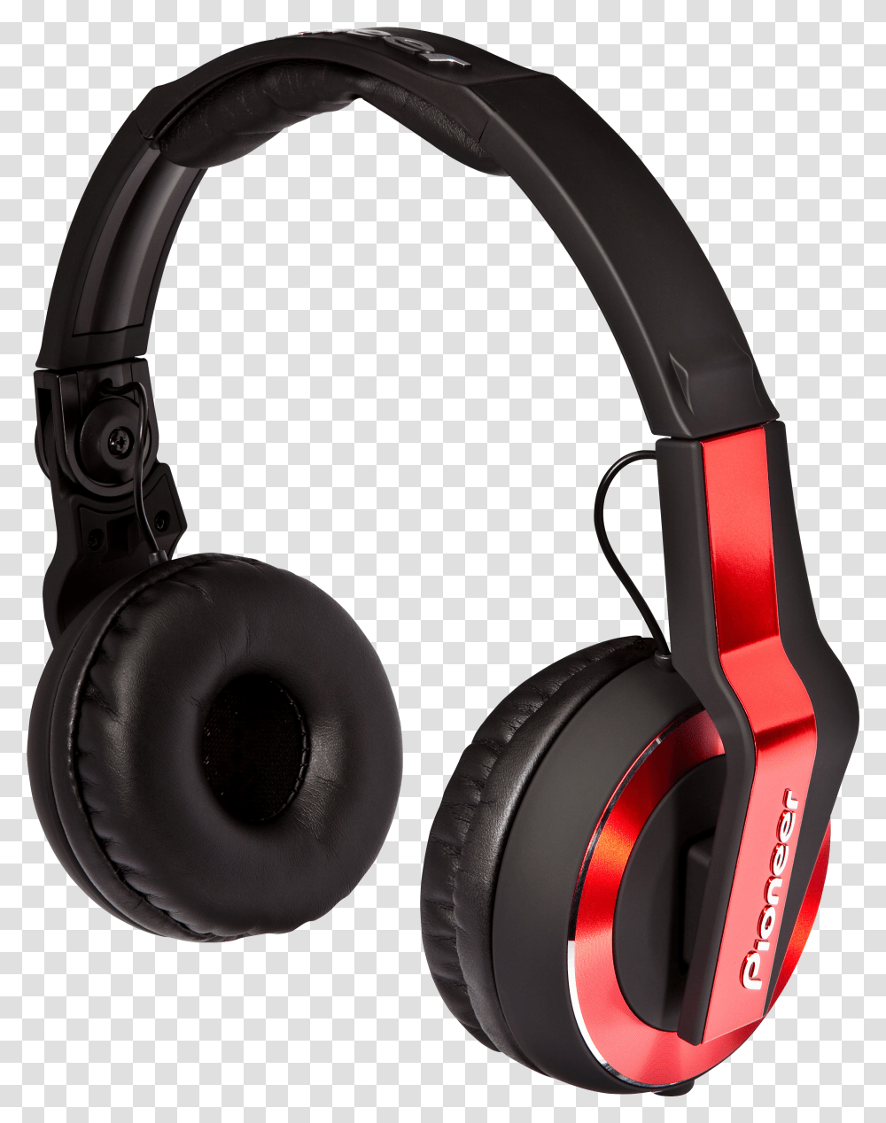 Pioneer Dj Headphones Red Pioneer Hdj500 R Dj Headphones Black Transparent Png