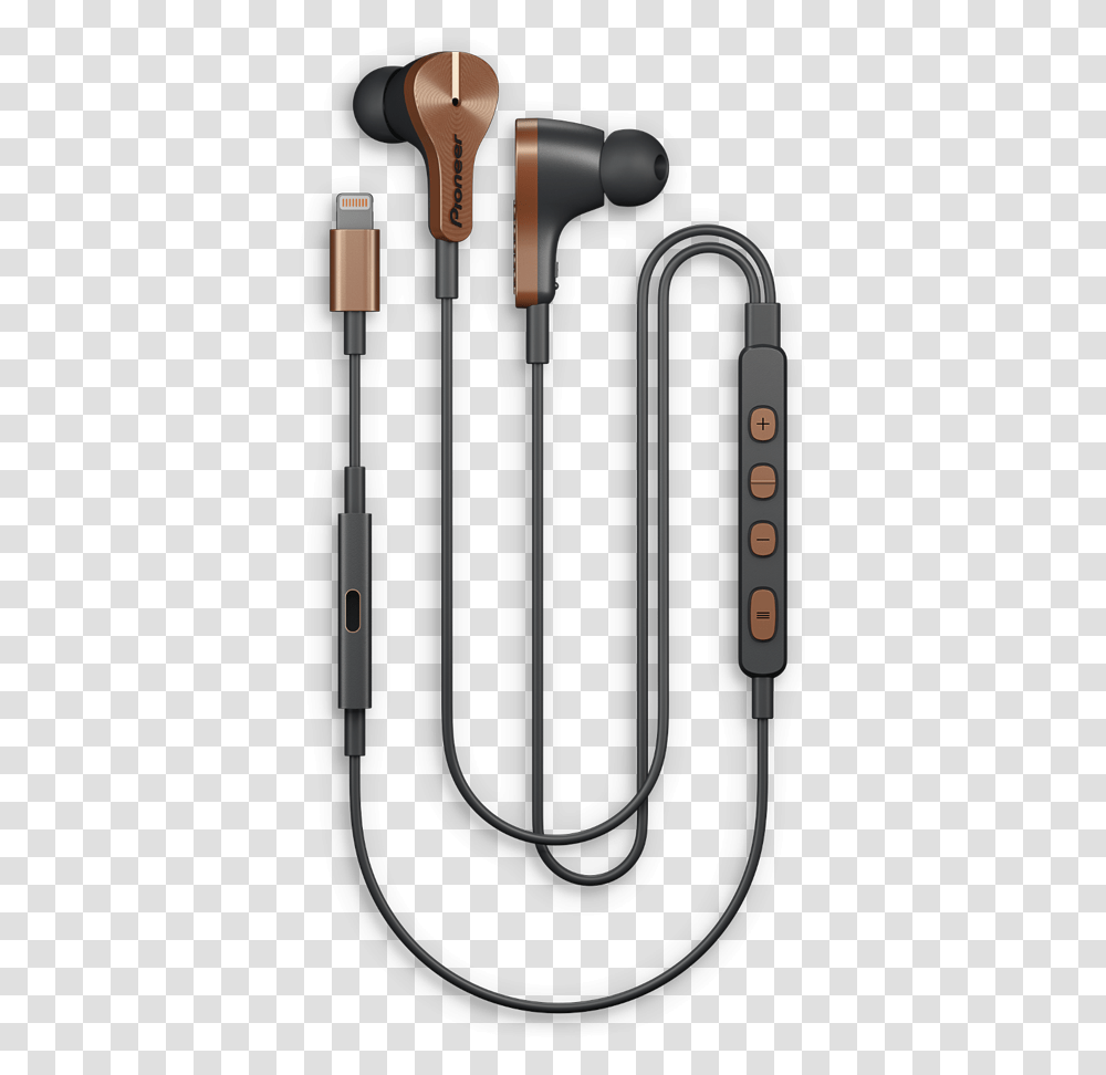 Pioneer Rayz Plus Lightning Powered Earphones, Electronics, Stereo, Indoors Transparent Png