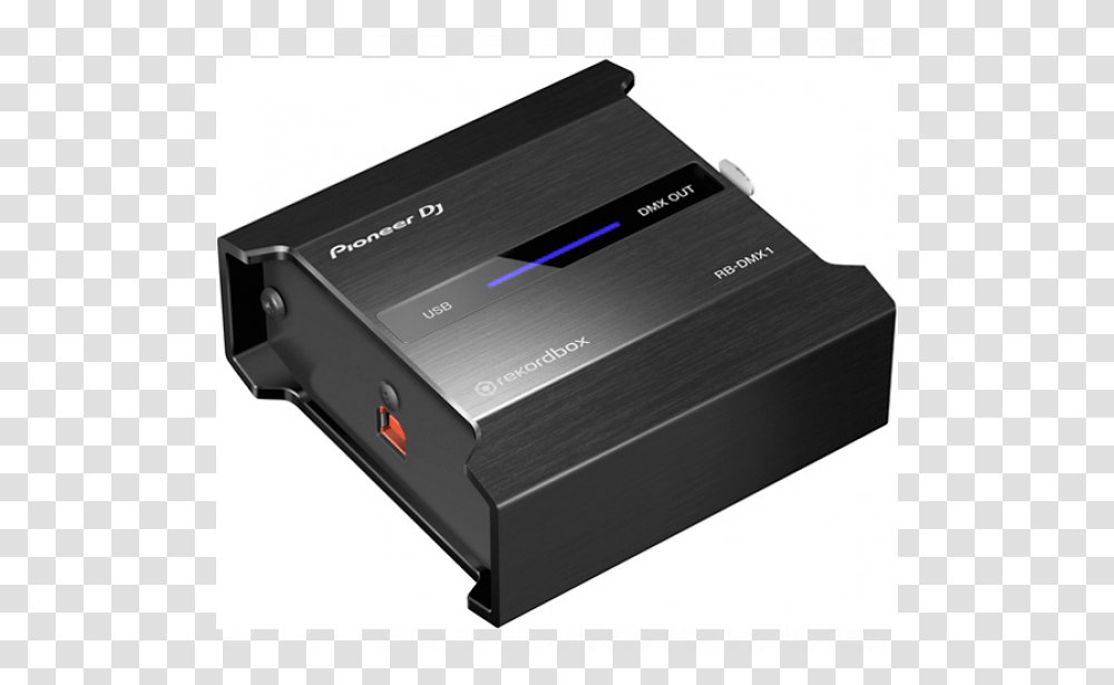 Pioneer Rb Dmx1 Dedicated Dmx Lighting Interface With Pioneer Lighting Box, Adapter, Projector, Electronics, Hub Transparent Png