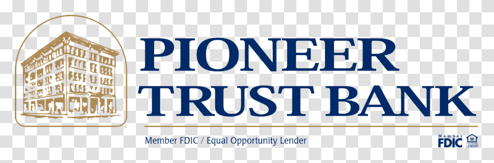 Pioneer Trust Bank Logo Download Pioneer Trust Bank, Word, Label, Alphabet Transparent Png