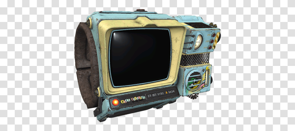 Pip Boy 2000 Mark Vi Fallout Wiki Fandom Video Camera, Monitor, Screen, Electronics, Display Transparent Png