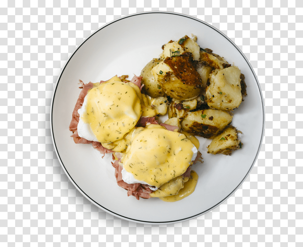 Pip Eggs Benny Eggs Benedict, Dish, Meal, Food, Plant Transparent Png