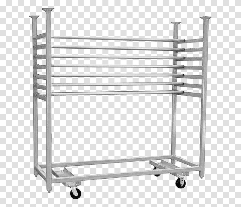 Pipe And Drape Usa Drape Hanging Cart Shelf, Gate, Drying Rack, Aluminium, Hurdle Transparent Png