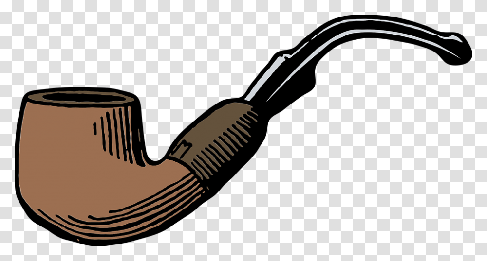 Pipe Tobacco Smoke Vintage Pipe, Comb, Brush, Tool Transparent Png