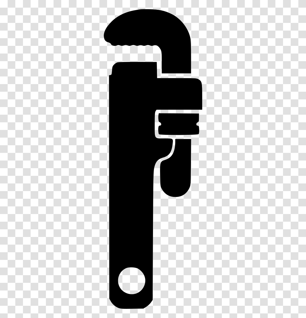 Pipe Wrench Icon Free Download, Stencil, Logo, Trademark Transparent Png