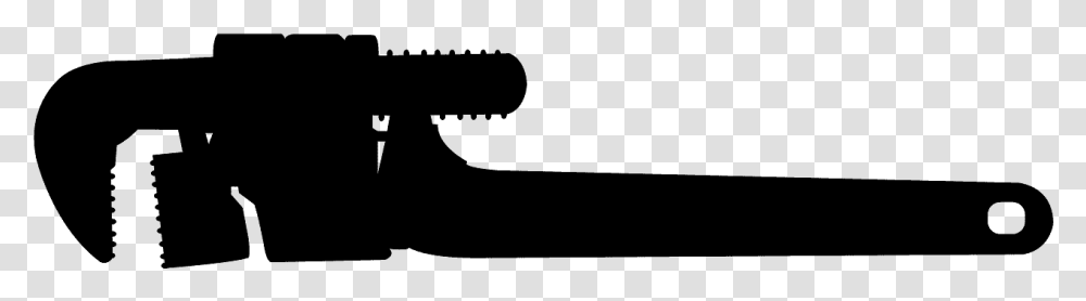 Pipe Wrench Stencil, Gray, World Of Warcraft Transparent Png