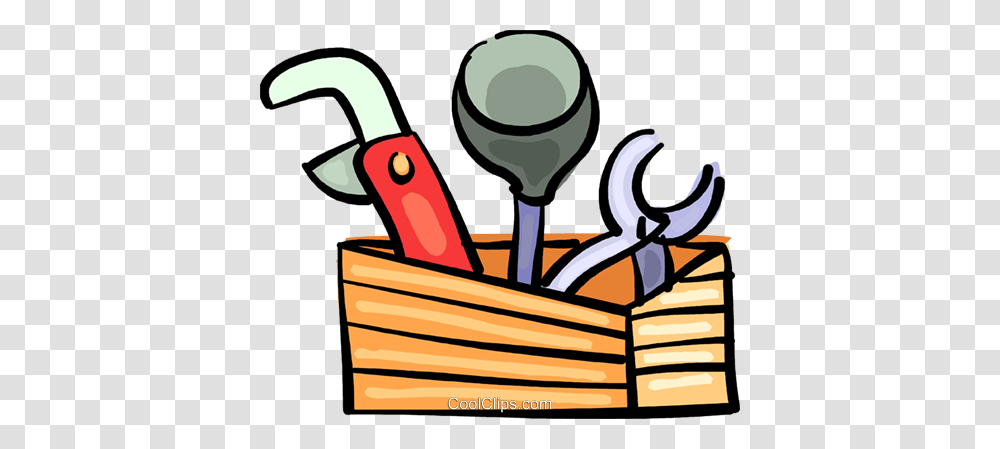 Pipes And Tools Royalty Free Vector Clip Art Illustration, Cutlery, Spoon Transparent Png