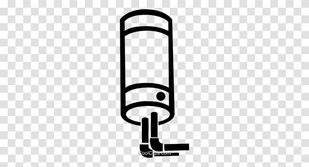 Pipes Leading From A Hot Water Tank Royalty Free Vector Clip Art, Phone, Electronics, Mobile Phone, Cell Phone Transparent Png