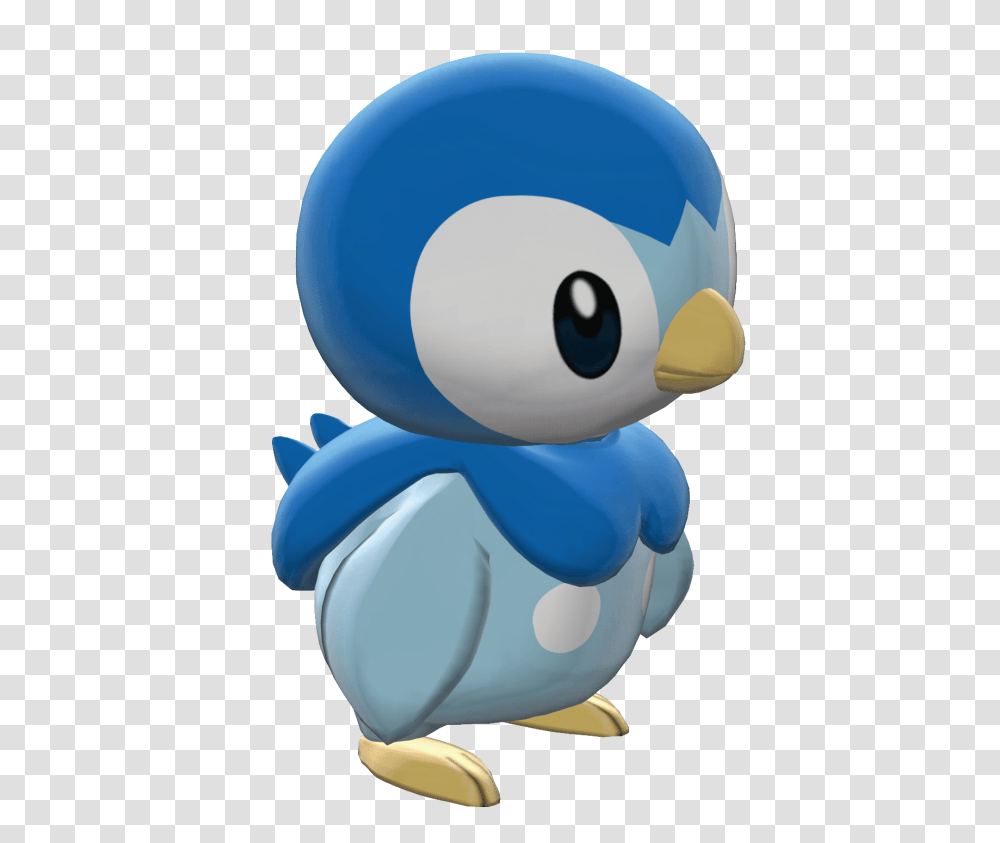 Piplup Sideview Pokemon Piplupb Render, Toy, Plush, Animal, Mammal Transparent Png