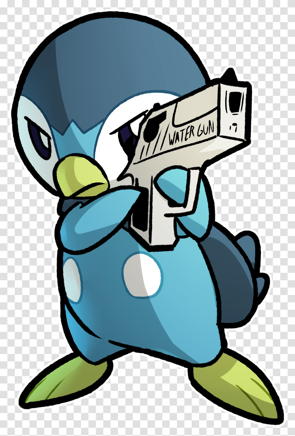Piplup Using Water Gun If Op Will Not Piplup, Outdoors, Tool, Power Drill, Snow Transparent Png